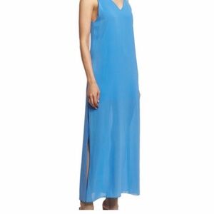 Alice + Olivia Vibrant Blue Maxi Dress